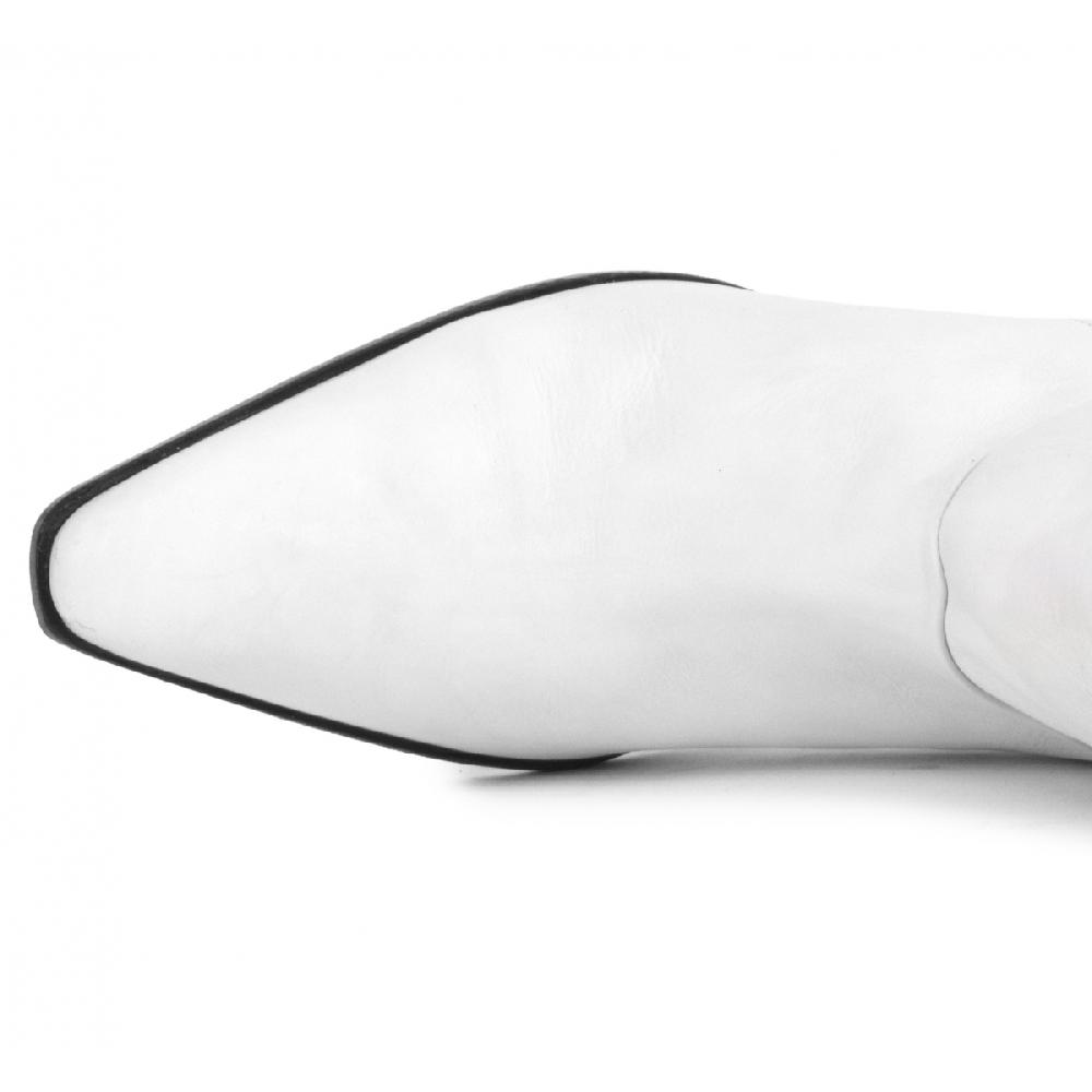 Amalfi By Rangoni Stivale Cuissard Drupi White