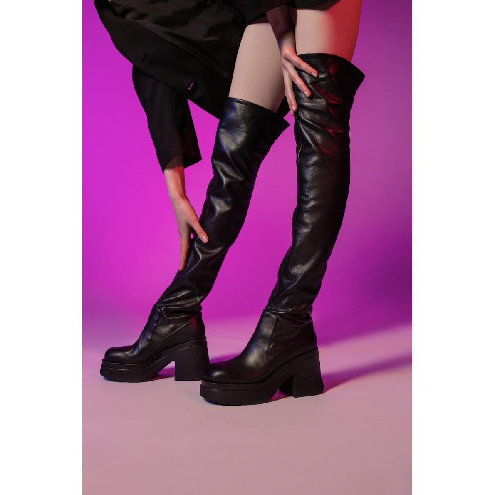 Amalfi By Rangoni Stivale Nobel Nero