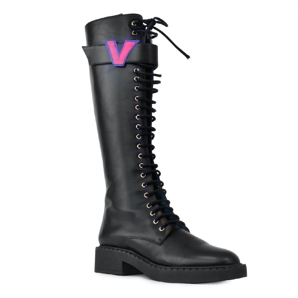 Amalfi By Rangoni Stivale Rebel Nero