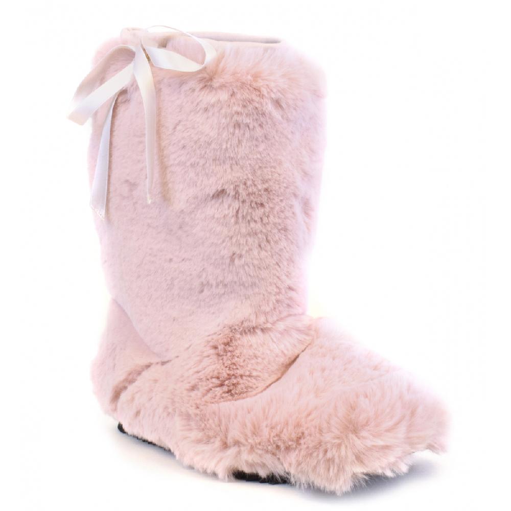 Amalfi By Rangoni Stivaletto Da Casa Fluffity Rosa