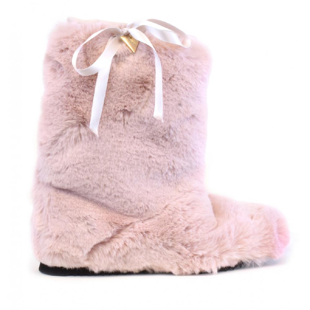 Amalfi by rangoni Stivaletto da casa Fluffity rosa