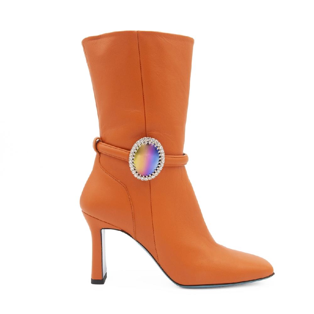 Amalfi by rangoni Stivaletto Luce arancione