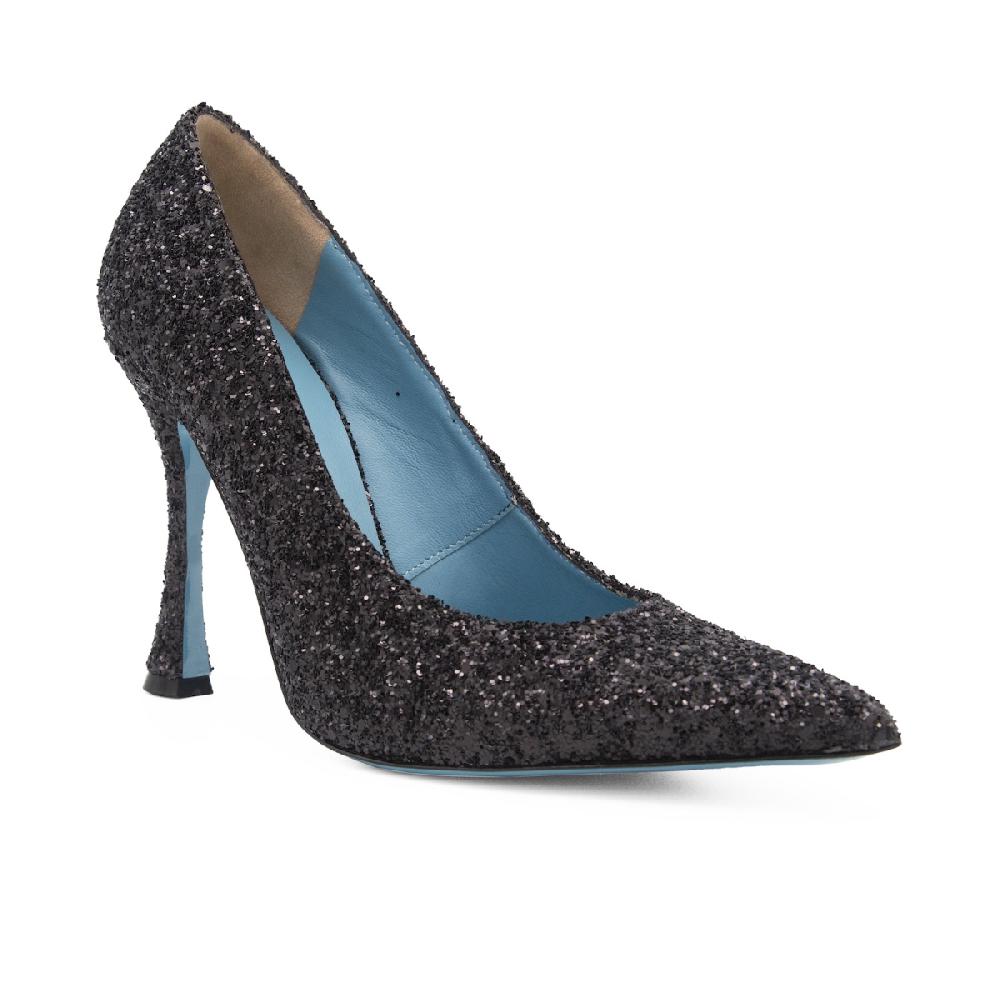 Amalfi By Rangoni Décolleté Semplice In Glitter Nero