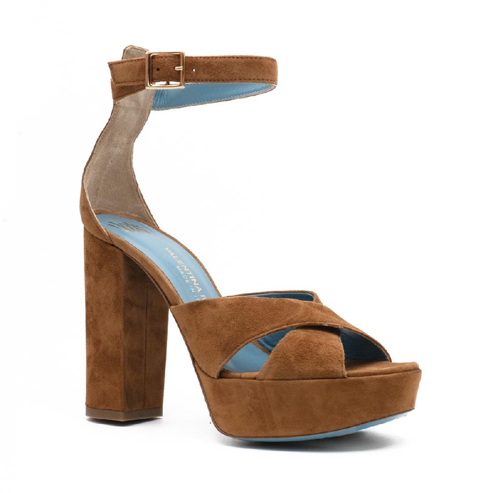 Amalfi By Rangoni Sandalo Platform Migliore Marrone