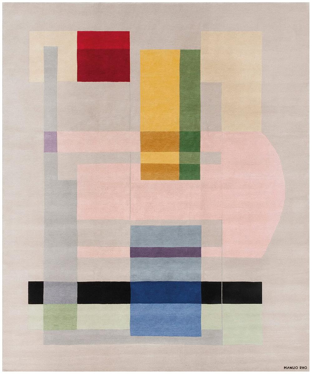 Amini Tappeto Di Design Composizione 57 12