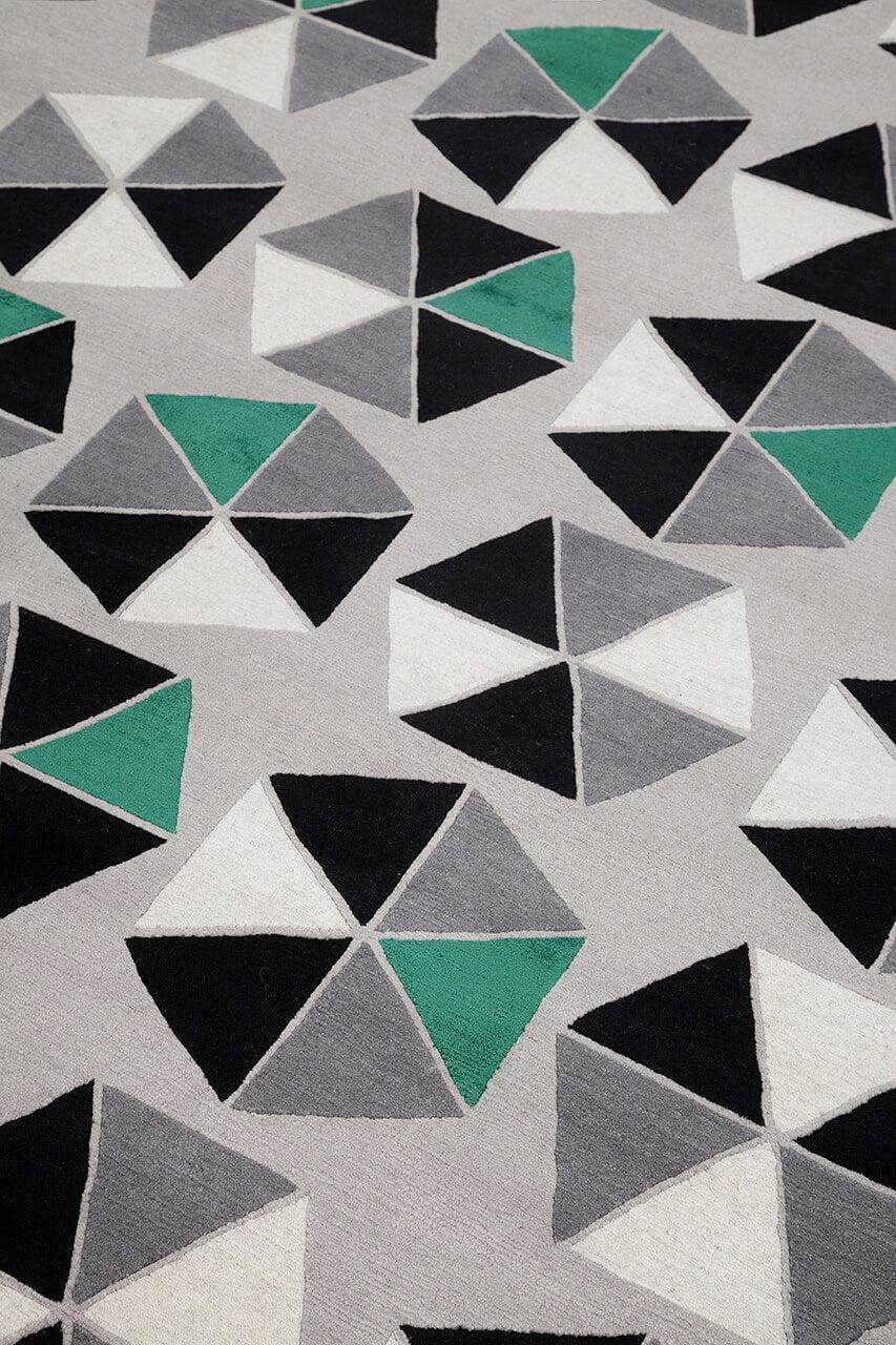 Amini Tappeto Di Design Esagoni