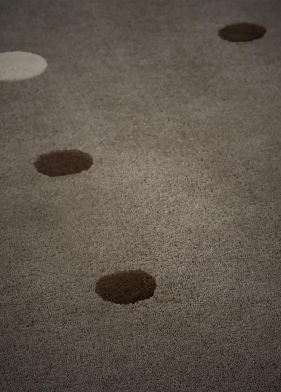 Amini Tappeto Di Design JC-1 Bubbles Grey