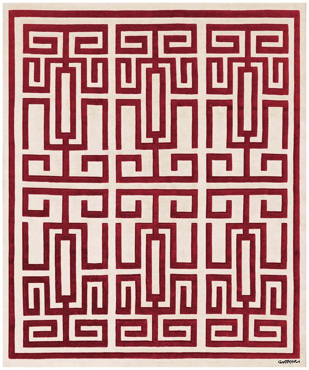 Amini Tappeto Di Design Labirinto