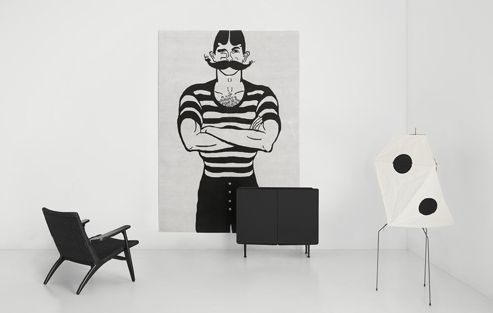 Amini Tappeto Di Design Man