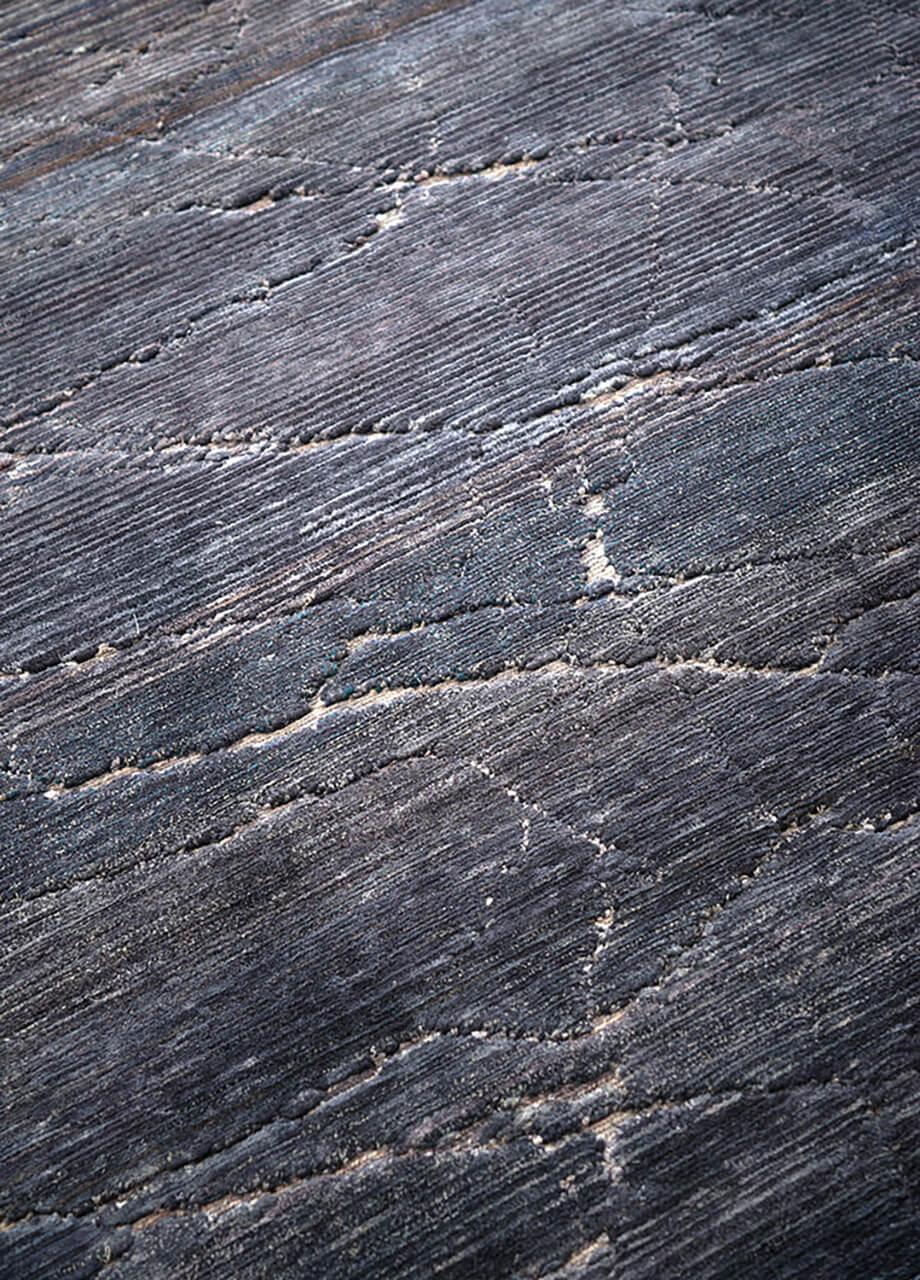 Amini Tappeto Di Design Marble Deep Blue