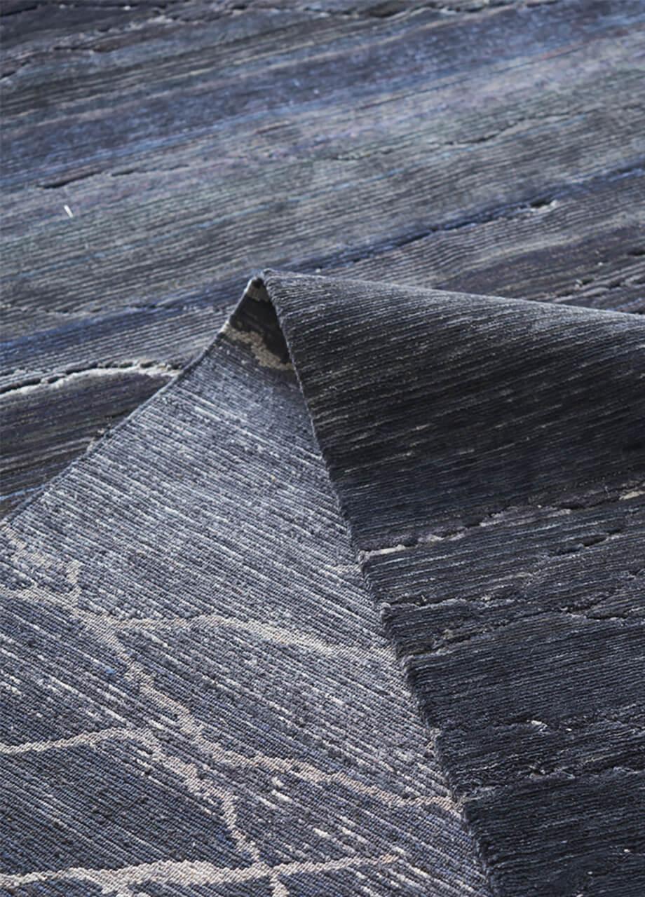 Amini Tappeto Di Design Marble Deep Blue