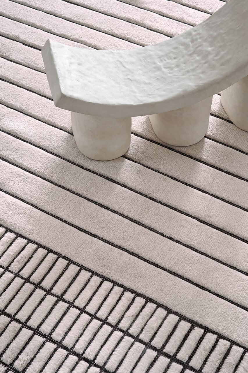 Amini Tappeto Di Design RD Grid Berber