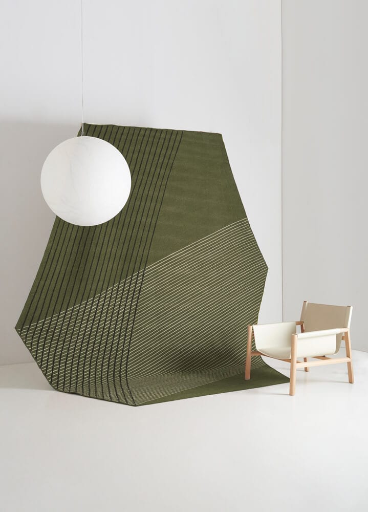 Amini Tappeto Di Design RD Grid Kilim