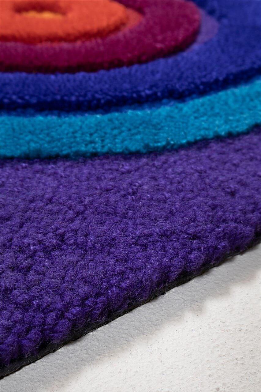 Amini Tappeto Di Design VP Domino Circle