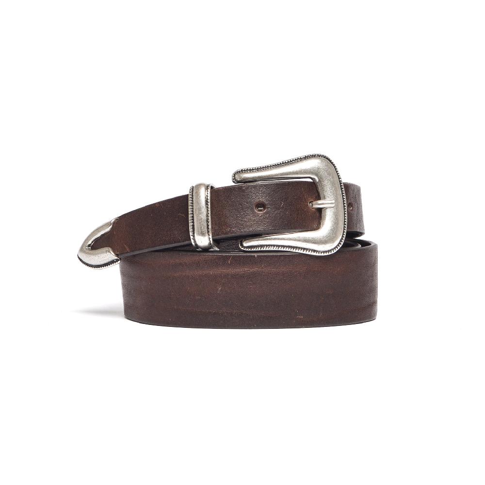 D'AMICO Cintura ETHAN Cuoio Vintage + Decorazione a mano