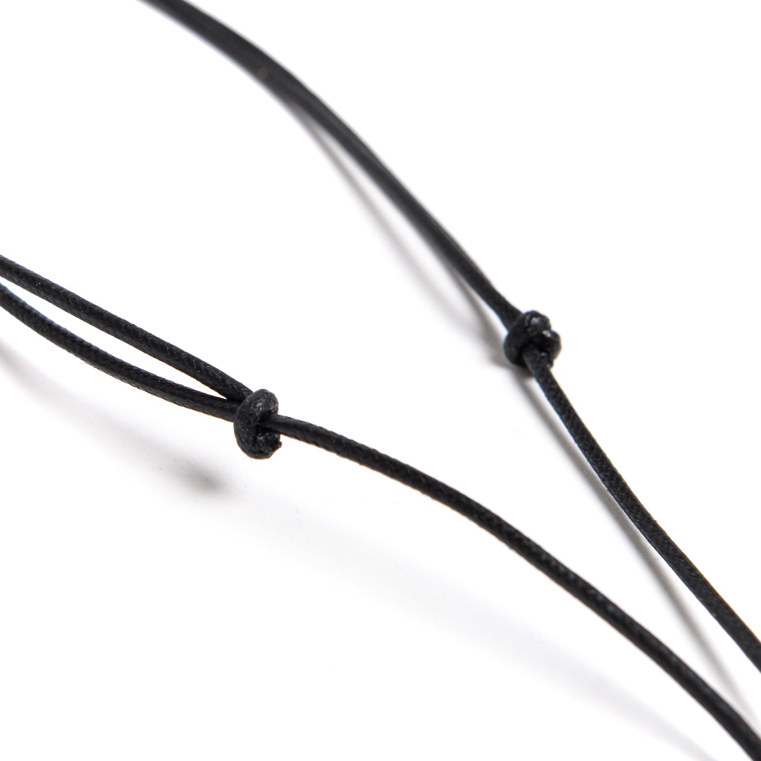 D'AMICO Collana Anella Laccata Verdone + Cordone Cerato Testa Moro