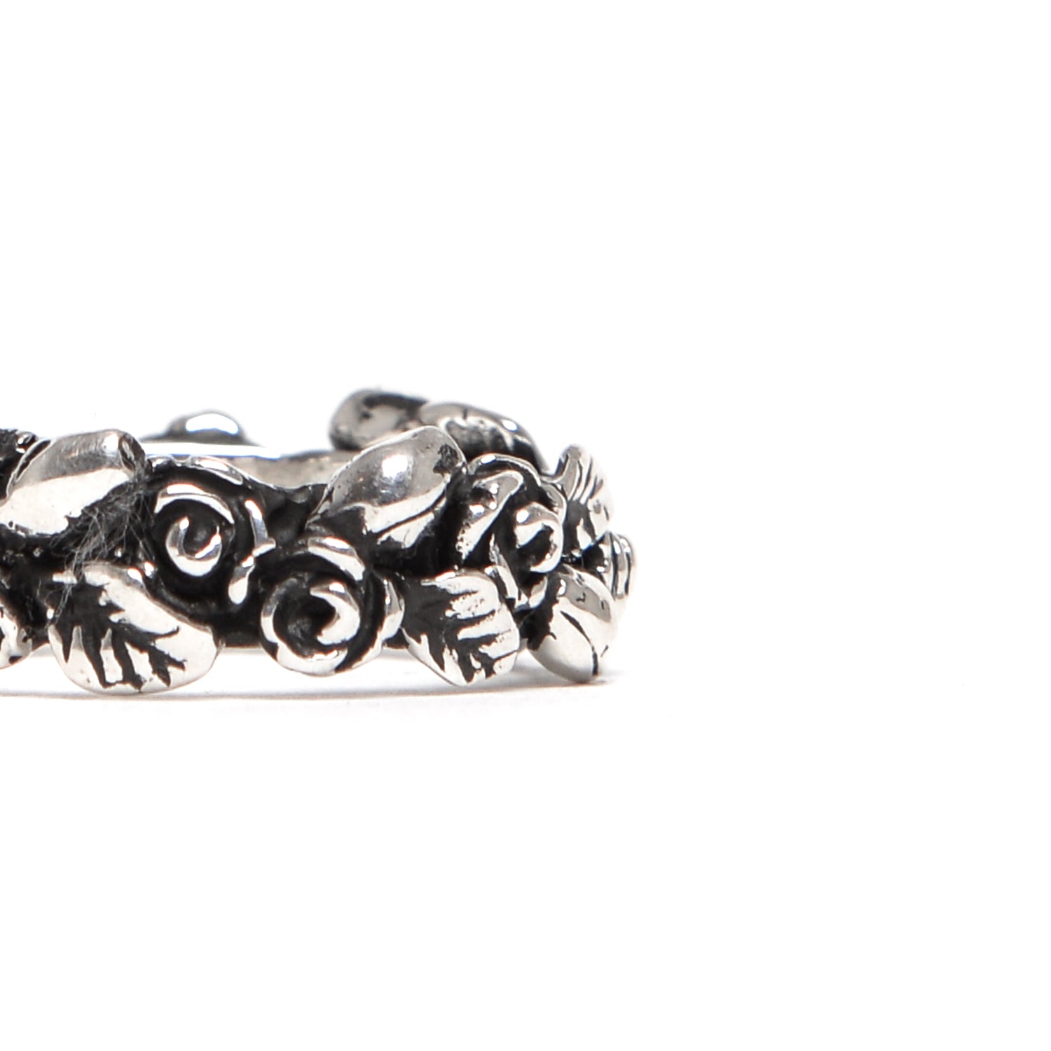 D'AMICO Anello Fede Con Roselline