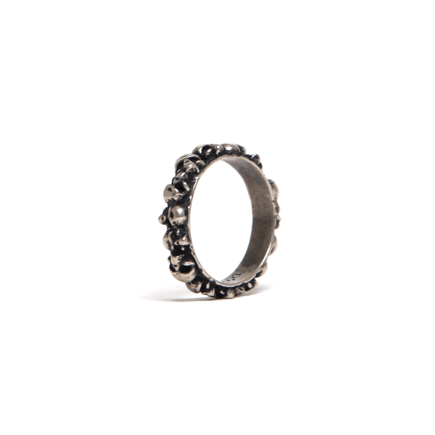 D'AMICO Anello Fede Con Teschietti