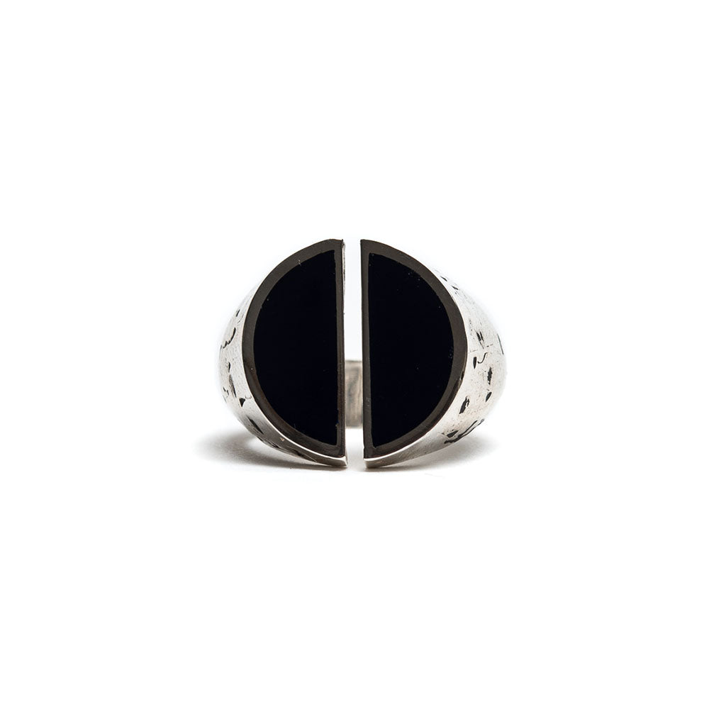 D'AMICO Anello Taglio con Lacca Blu