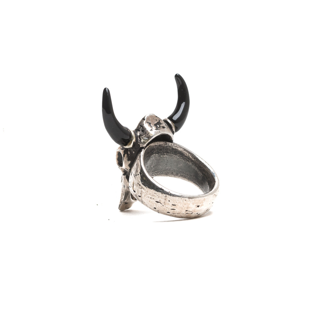D'AMICO Anello Teschio Bufalo