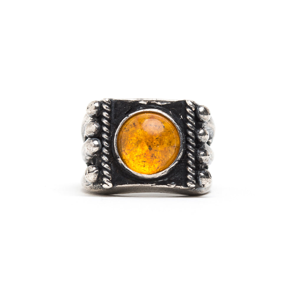 D'AMICO Anello Tuareg + Ambra + Pallini
