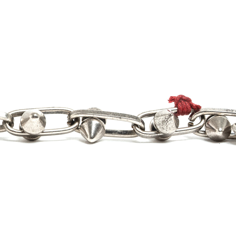 D'AMICO Bracciale Catena Borchie