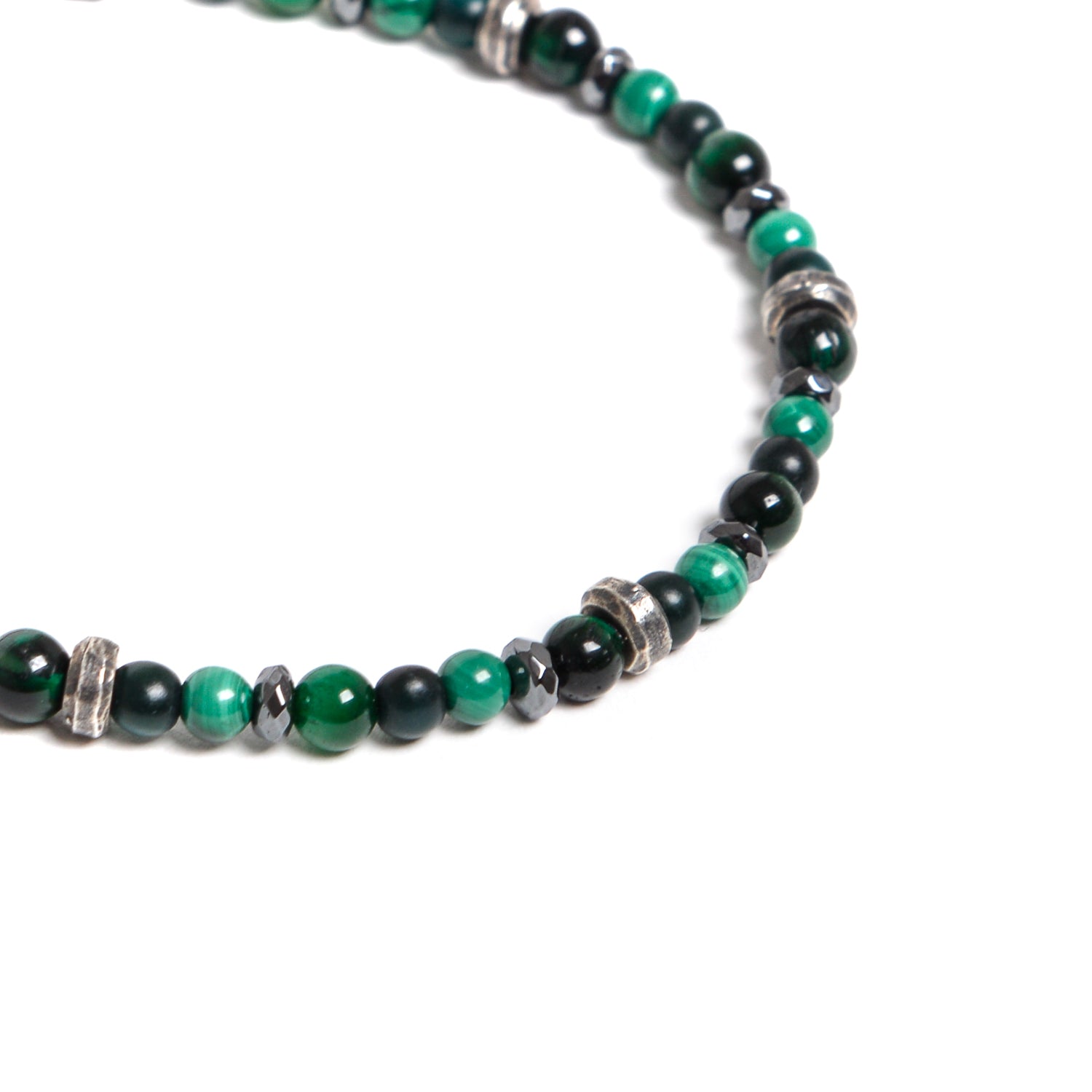 D'AMICO Bracciale Catena Fusion Green