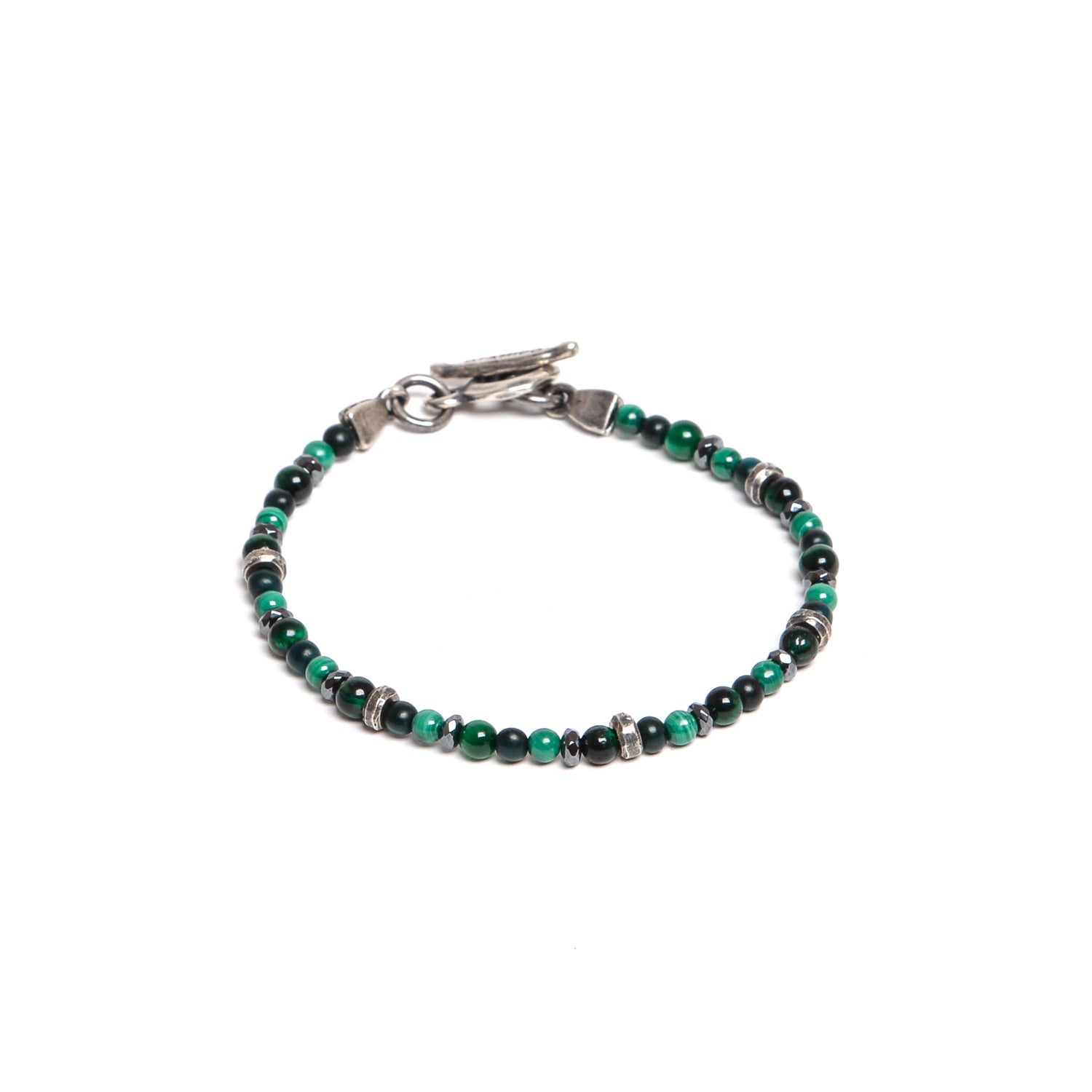 D'AMICO Bracciale Catena Fusion Green