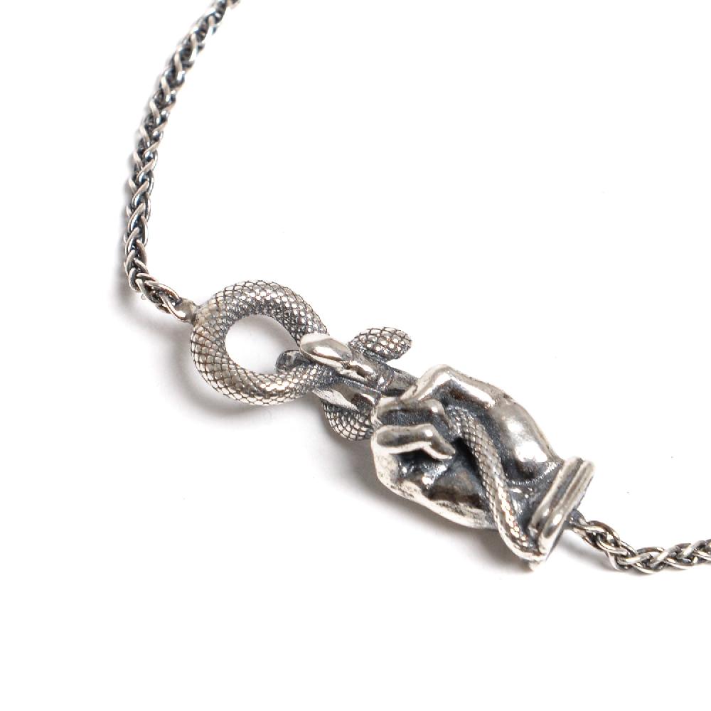 D'AMICO Bracciale Catenina Con "Good Luck" Argento