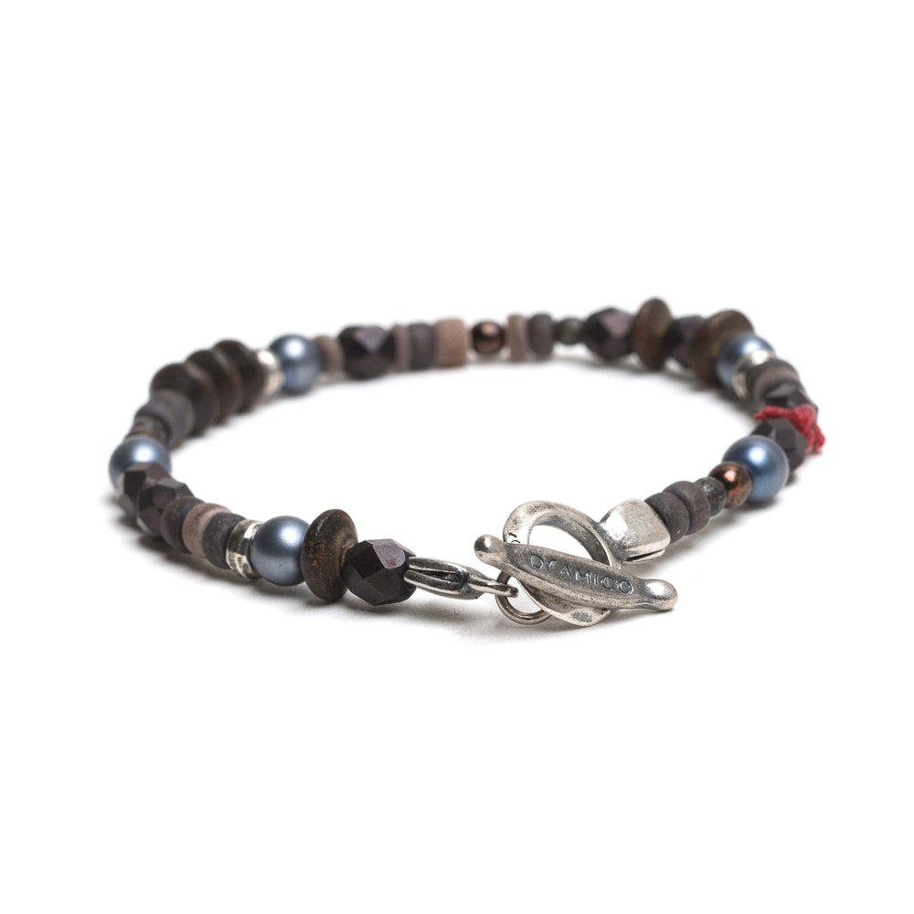 D'AMICO Bracciale Fusion Brown