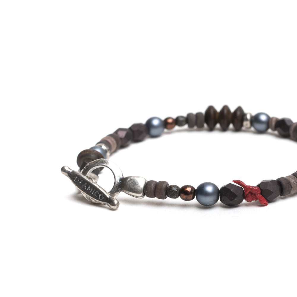 D'AMICO Bracciale Fusion Brown