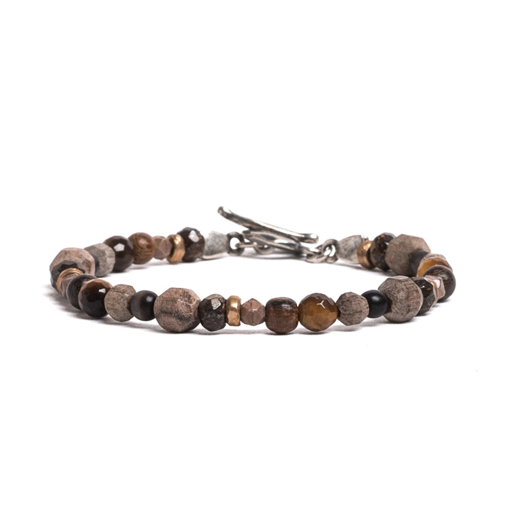 D'AMICO Bracciale Fusion Brown