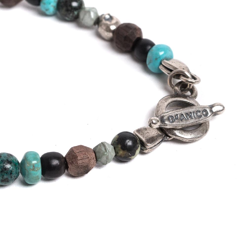 D'AMICO Bracciale Fusion Turquoise
