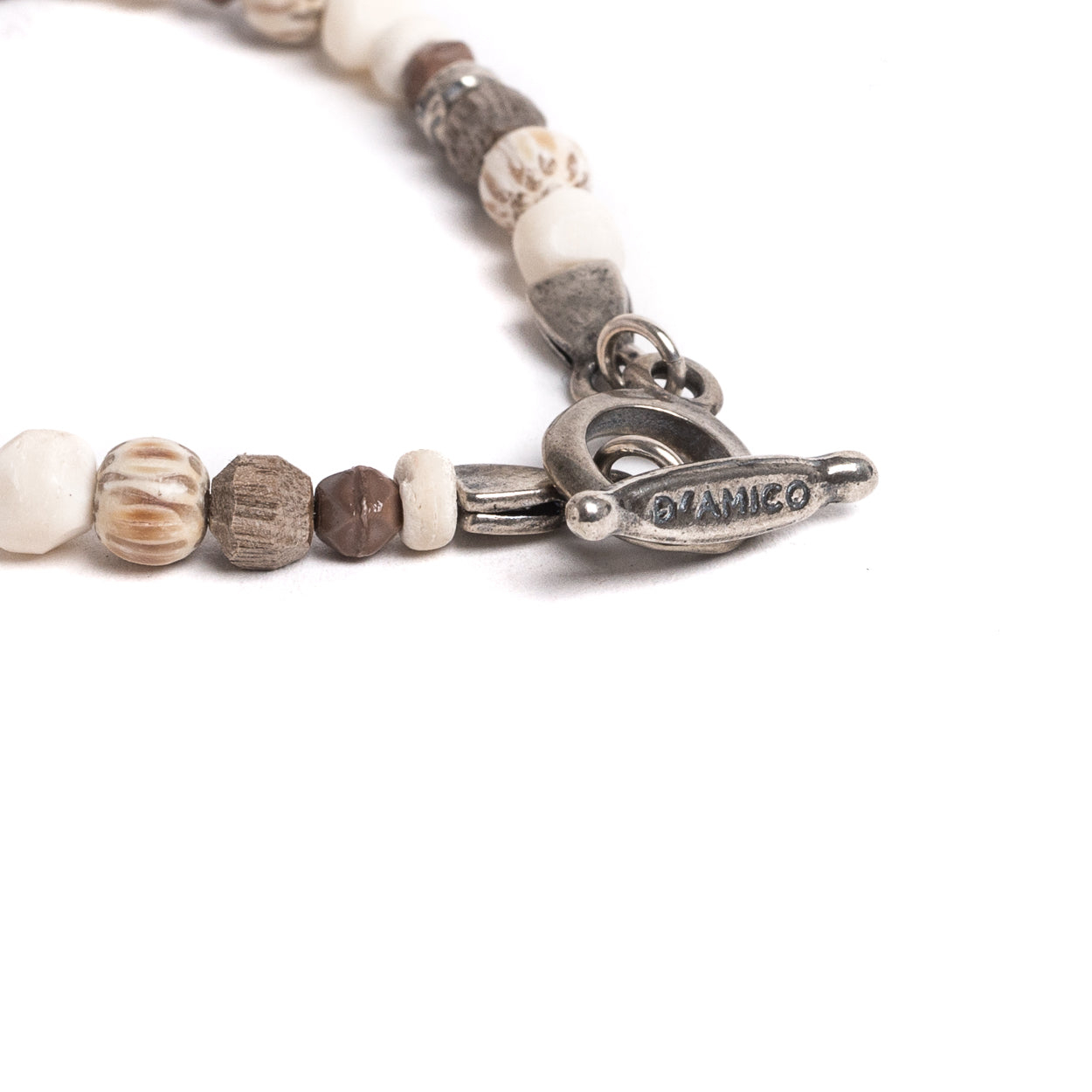 D'AMICO Bracciale Fusion White