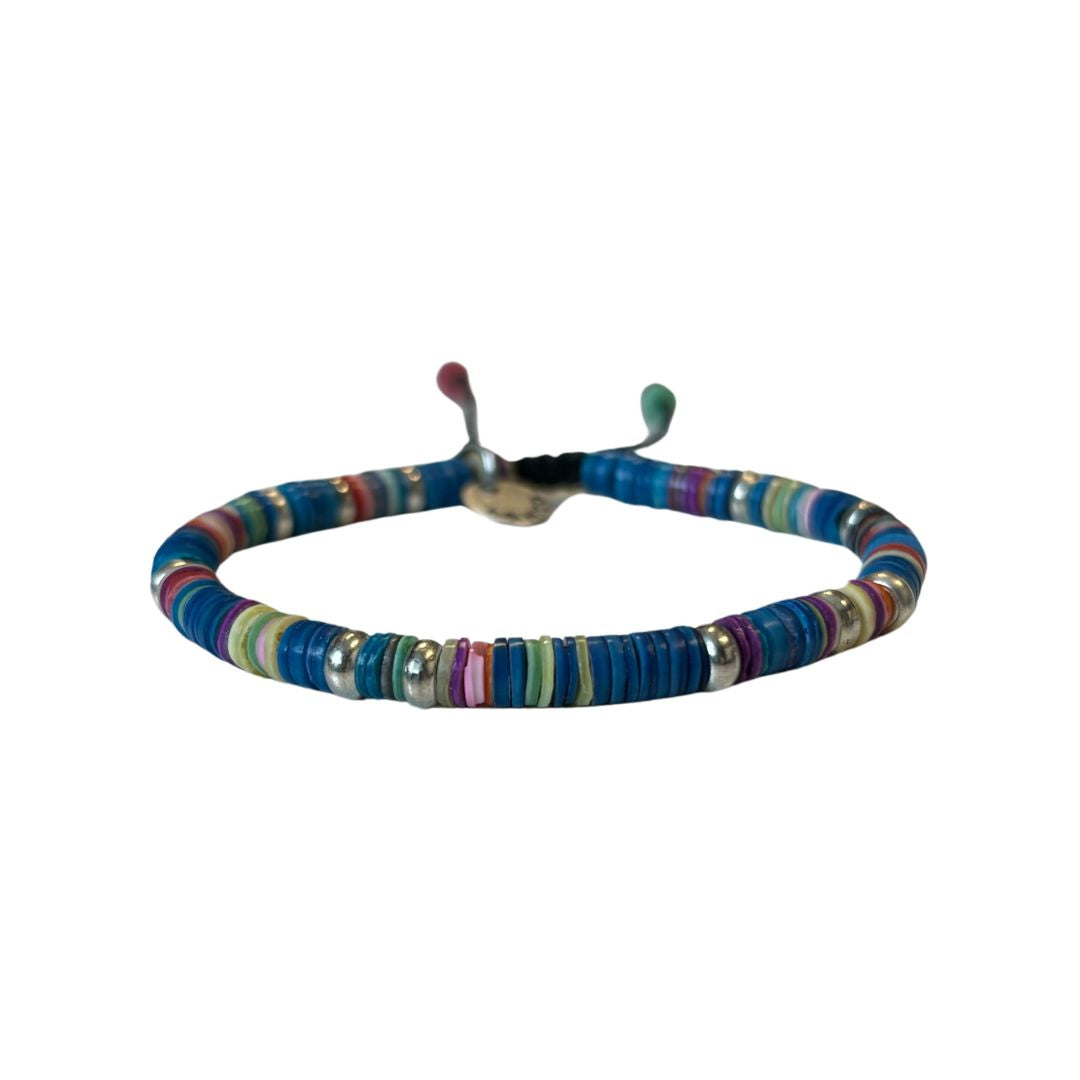 D'AMICO BRACCIALE MADREPERLA SHELL MULTICOLOR