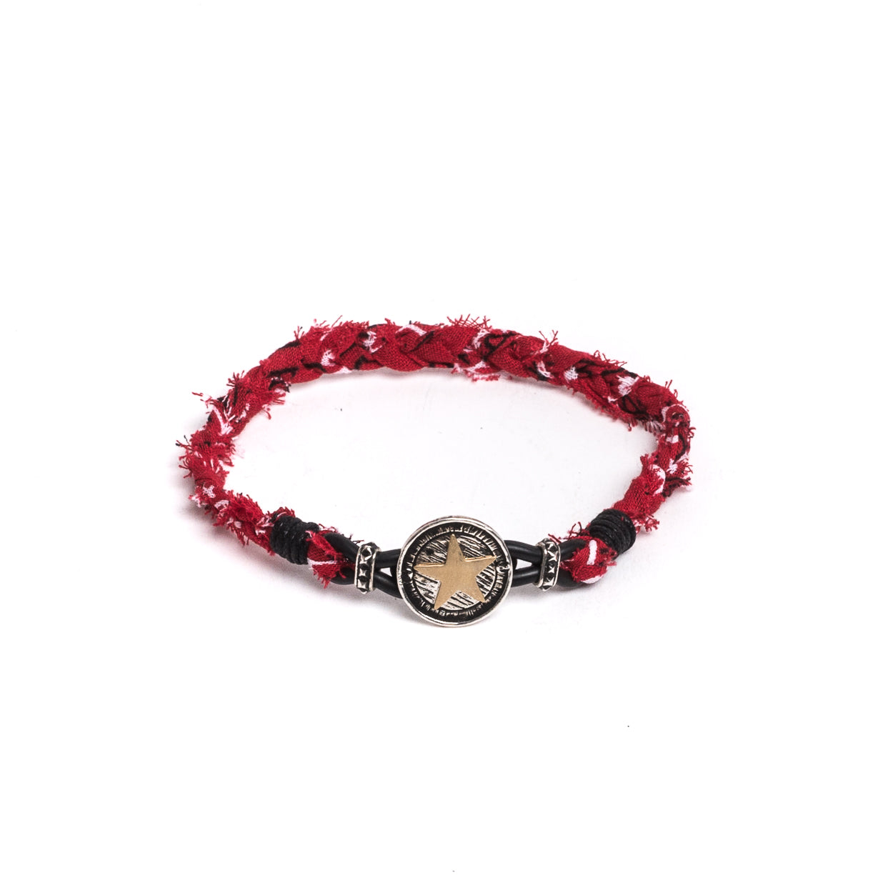 D'AMICO Bracciale Piastrina Stella + Bandana