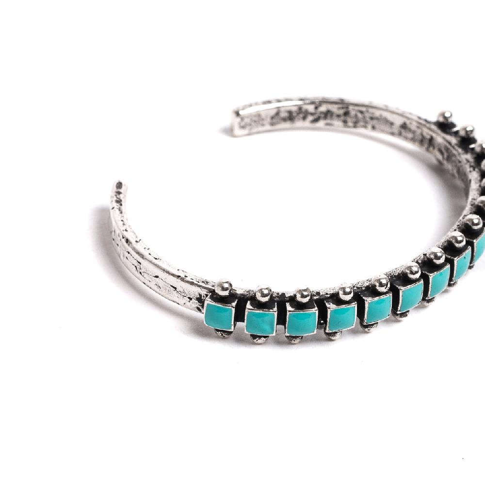 D'AMICO Bracciale Rigido Quadratini Laccati