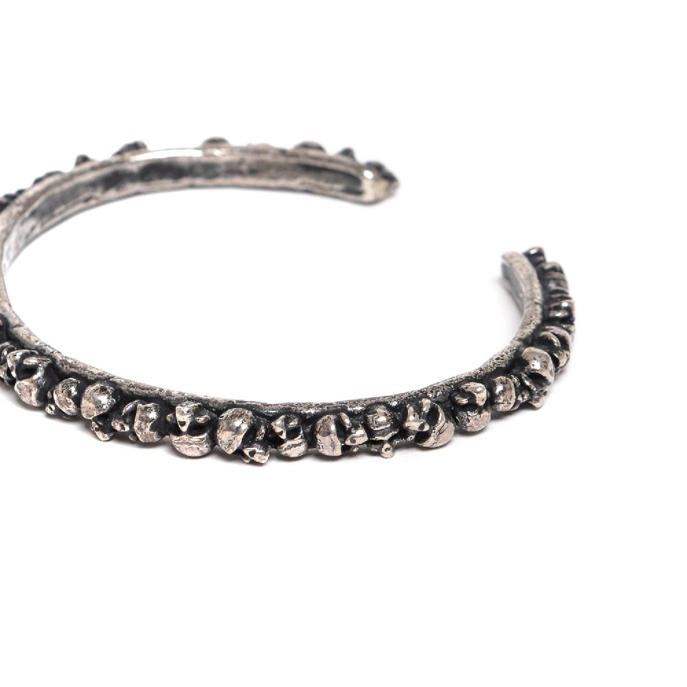 D'AMICO Bracciale Rigido Teschietti