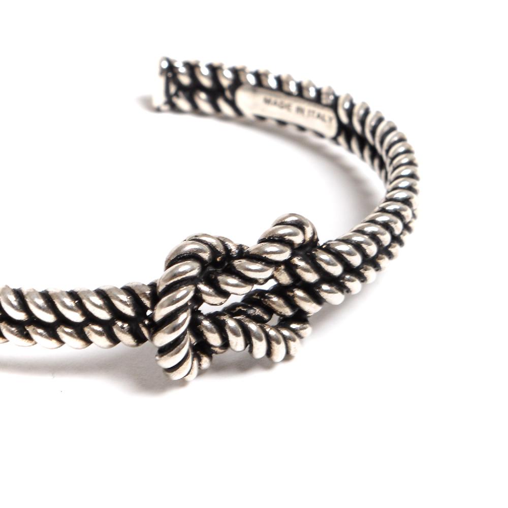 D'AMICO Bracciale Schiava Torchon Nodo Piano