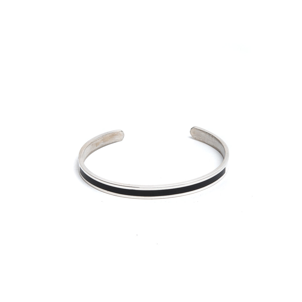 D'AMICO Bracciale Smalto Nero