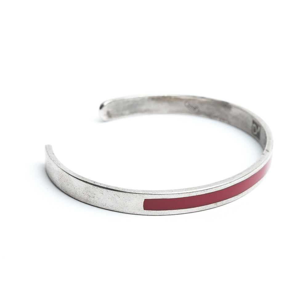 D'AMICO Bracciale Smalto Rosso