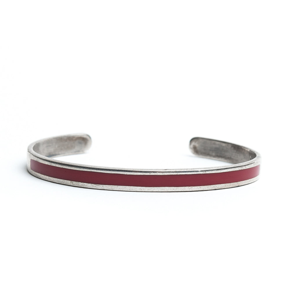 D'AMICO Bracciale Smalto Rosso