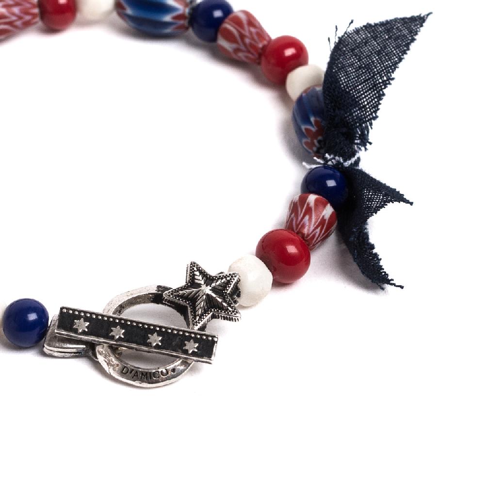 D'AMICO Bracciale Stella + Murrine