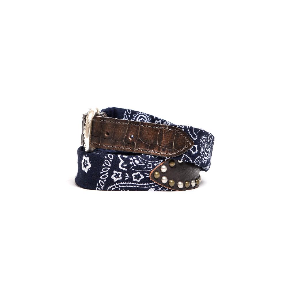 D'AMICO Cintura Bandana Blu Navy