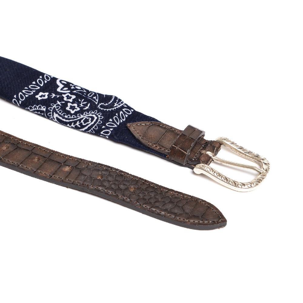 D'AMICO Cintura Bandana Blu Navy