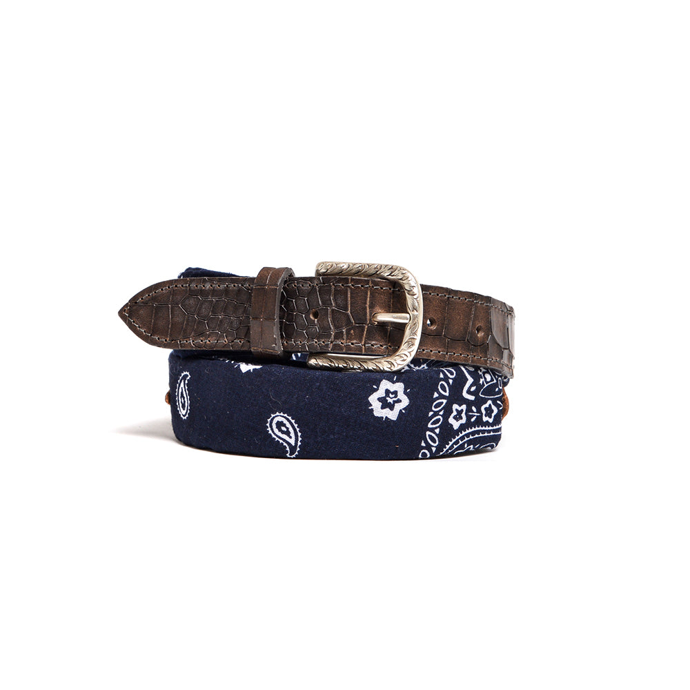 D'AMICO Cintura Bandana Blu Navy