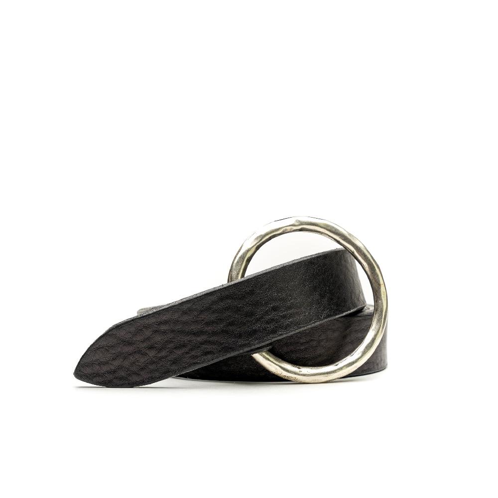 D'AMICO Cintura Cuoio Butter Con Anella