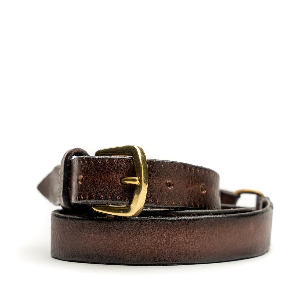 D'AMICO Cintura Cuoio Tinto Cerato