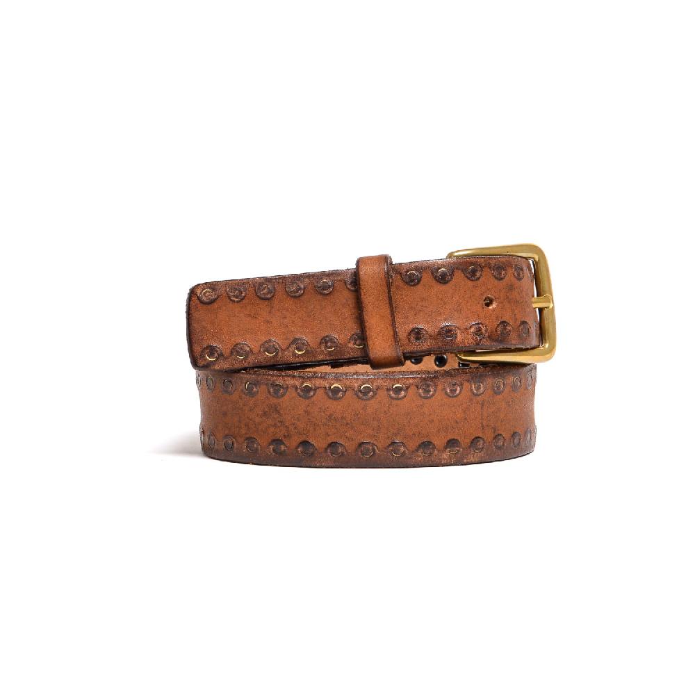 D'AMICO Cintura Cuoio Tinto Lavato + Vele