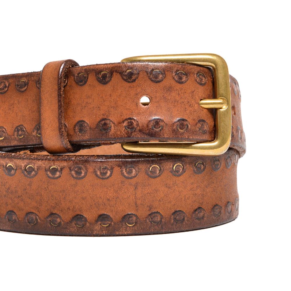 D'AMICO Cintura Cuoio Tinto Lavato + Vele